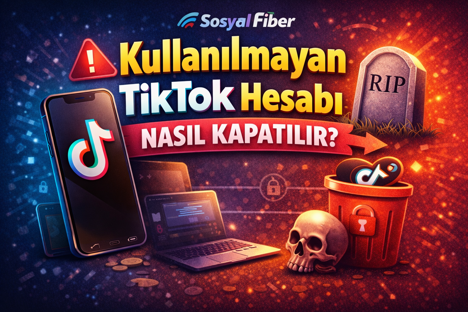 Kullanılmayan TikTok Hesabı Nasıl Kapatılır? Sosyal Fiber