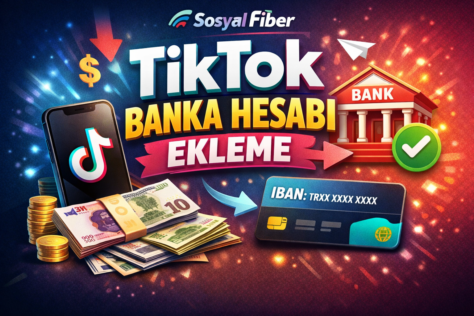 Tiktok Banka Hesabı Ekleme - Sosyal Fiber