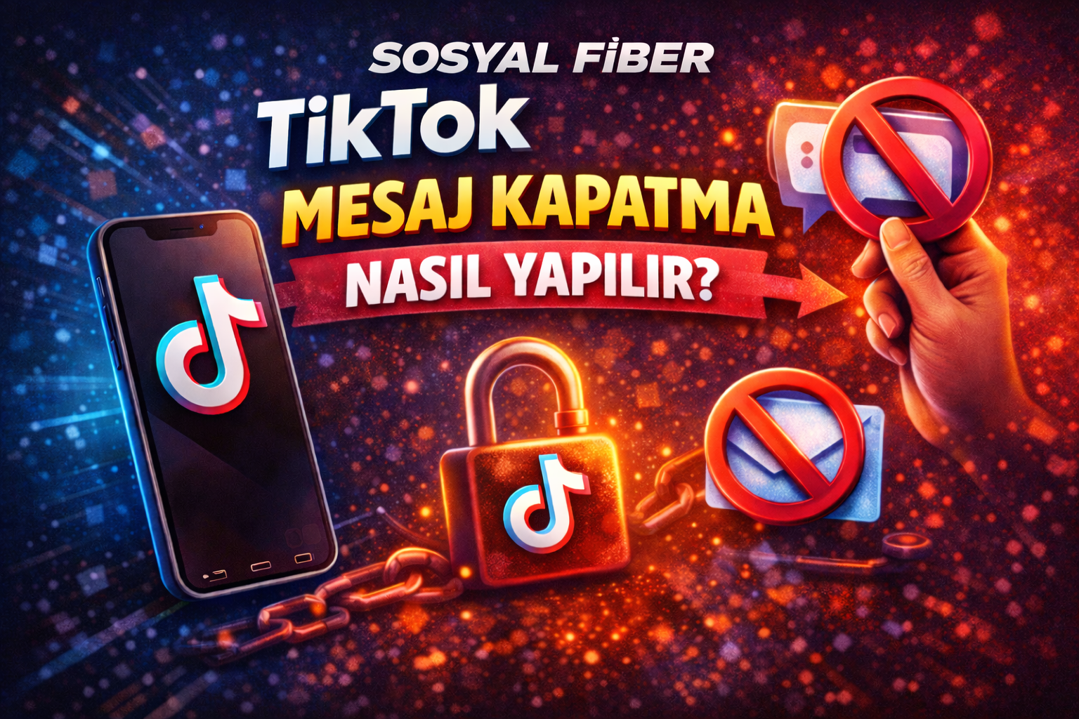 TikTok Mesaj Kapatma Nasıl Yapılır? Sosyal Fiber
