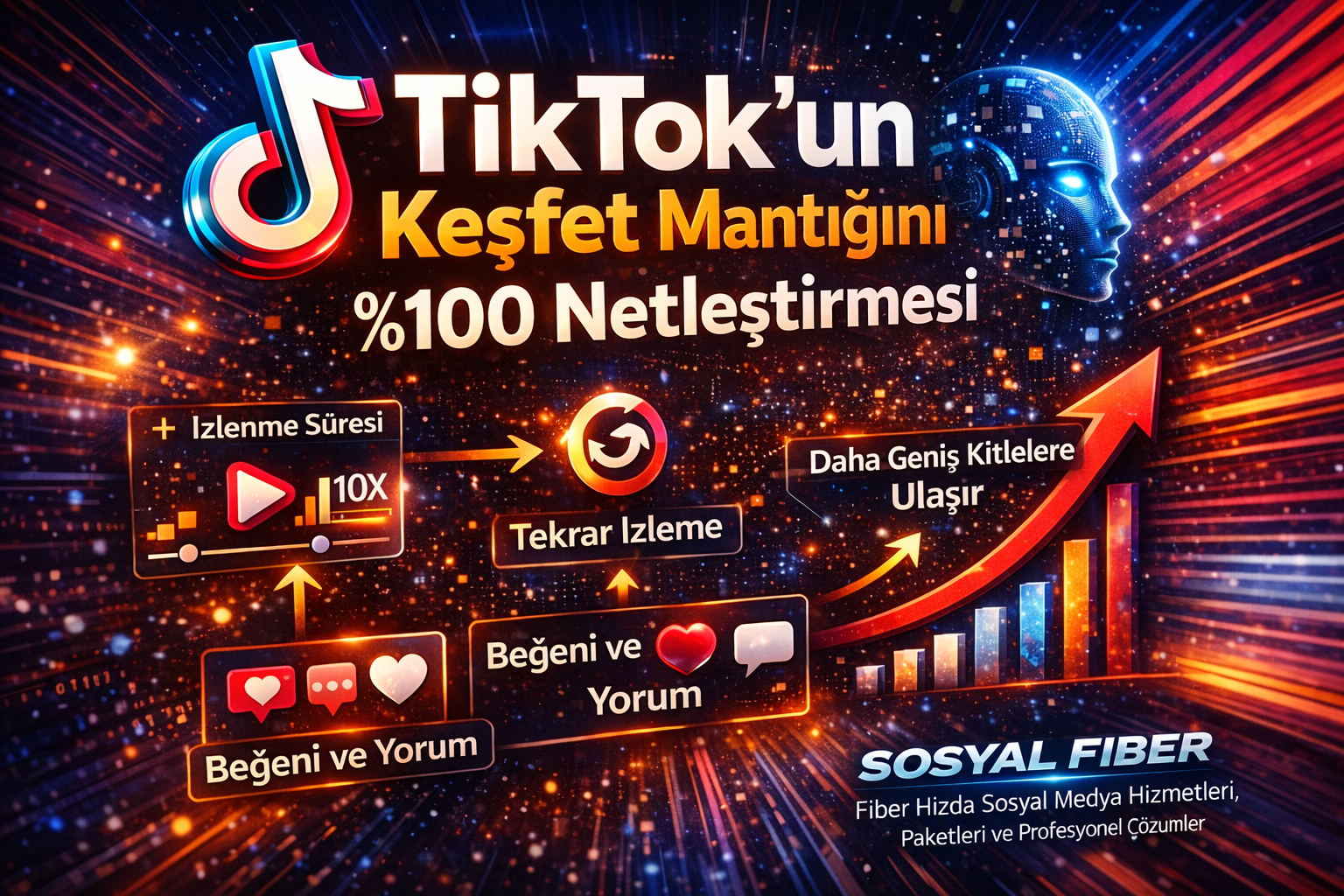 TikTok’ta Keşfete Nasıl Düşülür? Sosyal Fiber